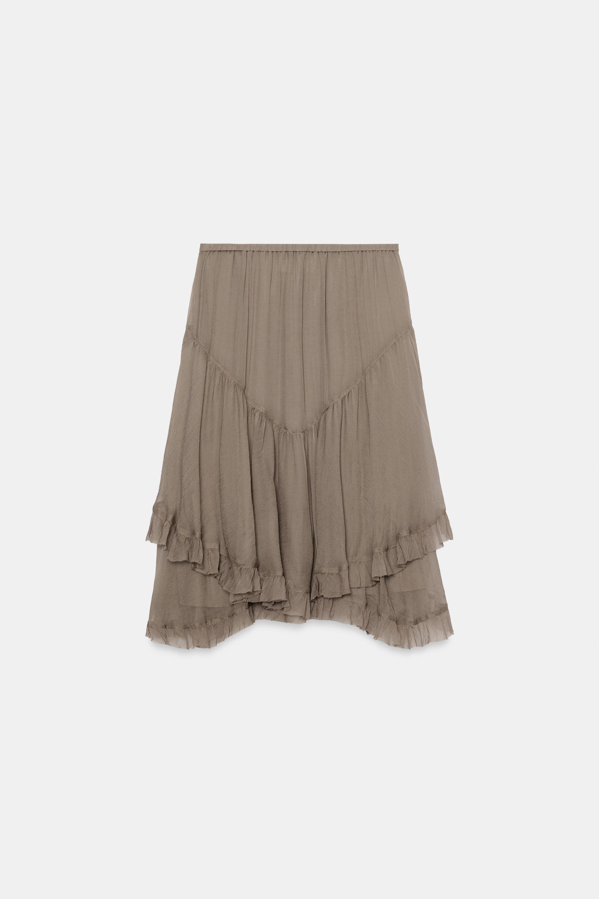 ZW COLLECTION RUFFLED SKIRT